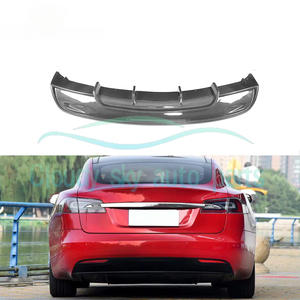 Diffuseur de pare-chocs arrière en fibre de carbone FT Vacuum pour <span class=keywords><strong>Tesla</strong></span> Model <span class=keywords><strong>S</strong></span> <span class=keywords><strong>P85D</strong></span> 90D P100D 16-18 - Product Image 5