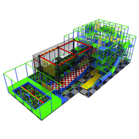 Xiaobu Kuaipao IP200-016 Équipement de terrain de jeu intérieur pour enfants, capacité de 500 kg pour plus de 10 enfants
