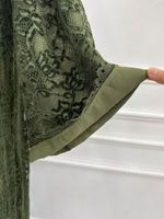Abaya Traditionnelle de Luxe en Dentelle pour l'Été, Vente en Gros pour Distributeurs, Cardigan Long pour Femmes Musulmanes, Tenue Islamique Modeste pour le Quotidien