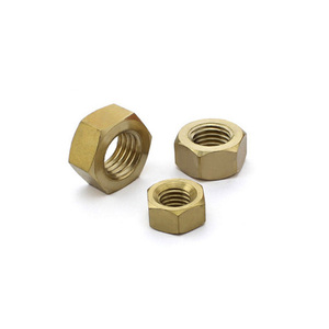 Dadi Esagonali in Ottone M6 M8 M12 M14 M16 M18 M20 DIN934, Dadi in Rame M10 - Product Image 6