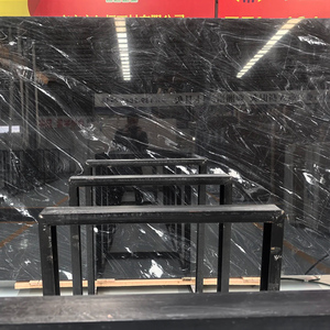 Plans <span class=keywords><strong>de</strong></span> travail pour salles <span class=keywords><strong>de</strong></span> bain et cuisines, et dalles <span class=keywords><strong>de</strong></span> marbre noir Galaxy Cosmic Black pour la conception personnalisée <span class=keywords><strong>de</strong></span> maisons - Product Image 6