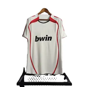 AC 2006-2007 milan drop shipping maillot de football rétro avec impression de nom kaka et maldini