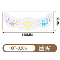 2025 rabais or argent temporaire tache de rousseur tatouage autocollants pour la fête de noël décoration maquillage Patch taches de rousseur tatouage autocollant