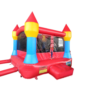 Château plein d'entrain gonflable de partie de maison de videur de saut commercial fait sur commande de PVC pour bébé avec le ventilateur et les kits de réparation - Product Image 1