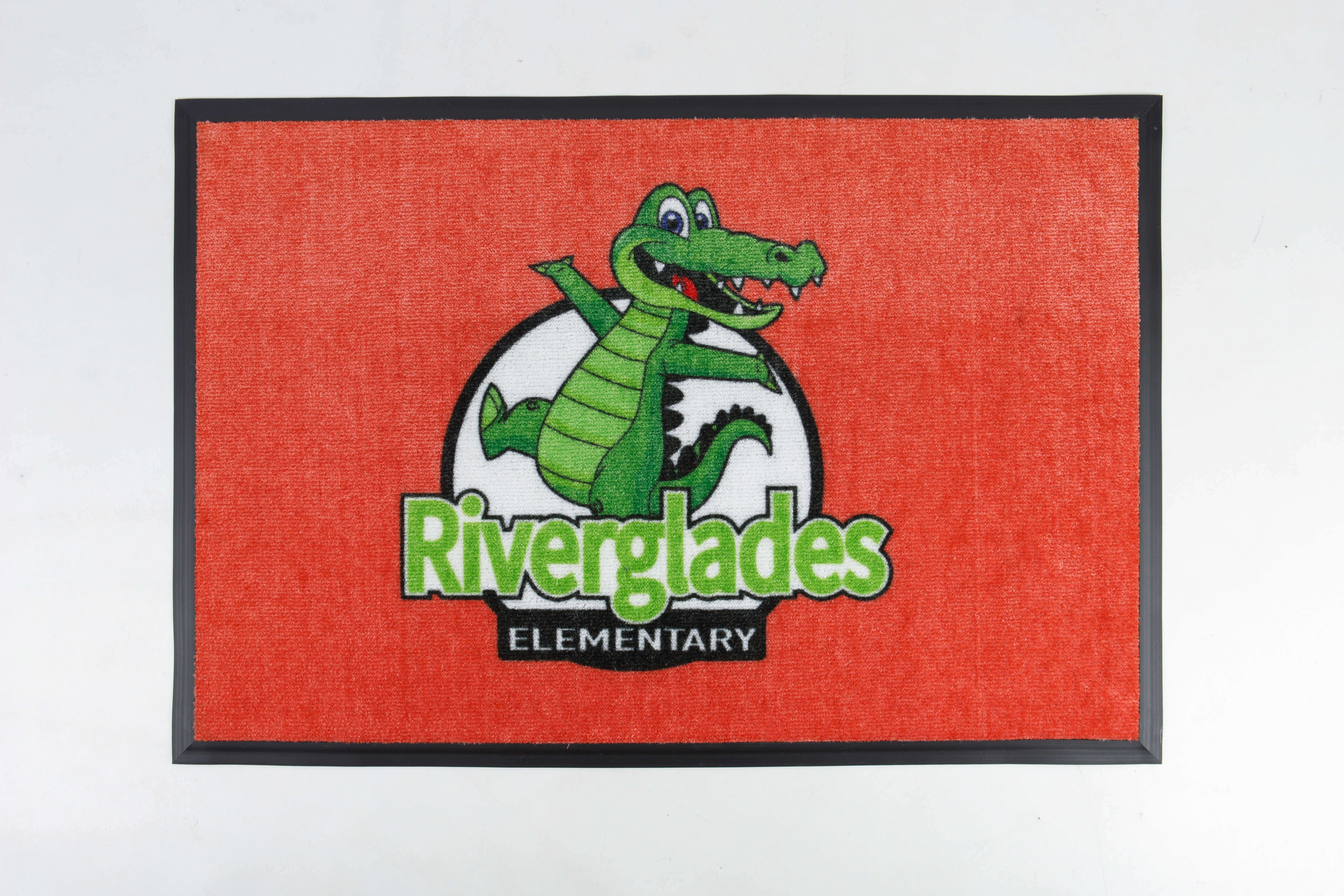 Tappetino con Logo in Nylon (Retro in PVC)