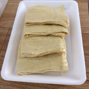 Cocina Tradicional Asiática, Láminas <span class=keywords><strong>de</strong></span> Tofu Congeladas/ Hojas <span class=keywords><strong>de</strong></span> Frijol/ Piel <span class=keywords><strong>de</strong></span> Tofu (tau Hu Ky Dong Lanh) - Product Image 1
