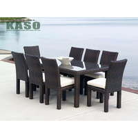 Neuheiten Garten Sofa Muebles De Jardin Sofa Sitz gruppe Ess-Set mit 3 Stück