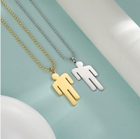 Nouveauté Collier pendentif croix en acier inoxydable plaqué or 18 carats tendance personnalisé avec numéro unisexe cadeau de fiançailles
