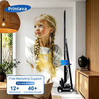 Machine d'impression murale Printava, imprimante 3D pour sols et murs, jet d'encre UV pour la décoration intérieure et la publicité