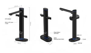 เครื่องสแกนหนังสือขนาดใหญ่ A2 พร้อมเซ็นเซอร์ CMOS คู่ 48MP เครื่องสแกนแบบตั้งโต๊ะความเร็วสูงสำหรับ Windows และ MacOS - Product Image 6