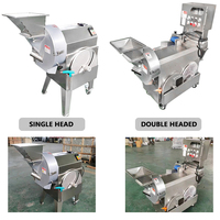 Machine industrielle automatique de découpe de légumes et de fruits pour oignon, pomme de terre, manioc, pomme, mangue, citron, noix de coco, et autres aliments en copeaux