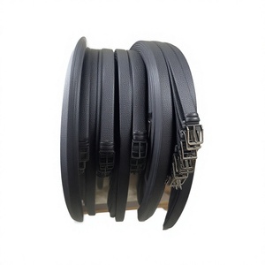 BS INTERNATIONAL Custom Genuine Cow Hide Men's <b>Belt</b> Durable Vintage Design Stainless Steel Buckle Handmade Eco-Friendly - Product Image 2