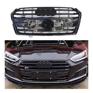 กระจังหน้ารังผึ้งสีดำ ABS สำหรับรถ <span class=keywords><strong>Audi</strong></span> A5 S5 <span class=keywords><strong>RS5</strong></span>ตะแกรง <span class=keywords><strong>B9</strong></span> 2017-2019 - Product Image 2