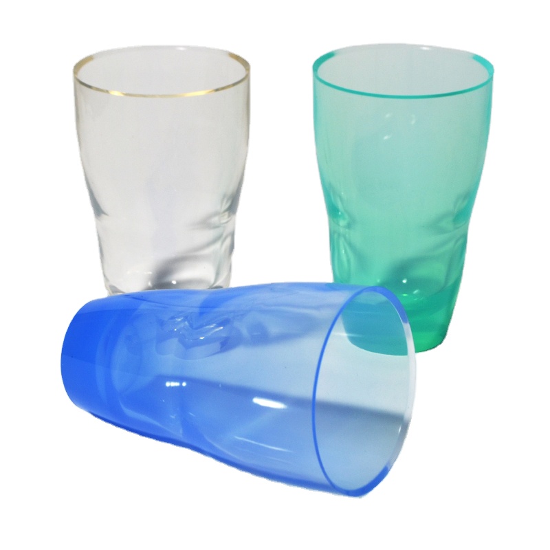 SUT Clear Disposable Wine Glasses Stemless, 12oz Unbreakable Cups 32 Pack, Shatterproof, Recyclable, Heavy Duty Plastic Wine Glasses For Parties Disposable - View #6