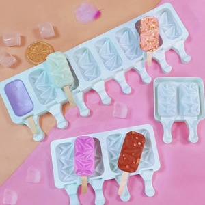 D5002 8 Cetakan Aromaterapi 3D Dekorasi Resin, Es Krim Berlian Kombinasi Es Krim Es Loli Jelly - Product Image 1