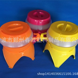 Collapsible Water <b>Bottle</b> 3.3L <b>Plastic</b> Outdoor Use With Tap - Product Image 2