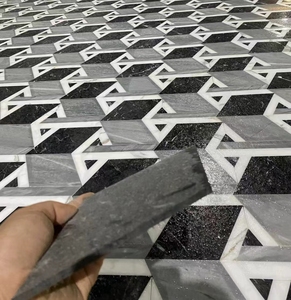 Mosaico de Mármol Moderno Pulido con Chorro de Agua para Decoración de Paredes, Baños, Cocinas y Piscinas - Product Image 4