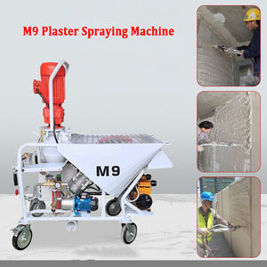 Machine à plâtrer chinoise pour murs intérieurs, machine à projeter le ciment et le mortier pour projets de plâtrage de maisons - <span class=keywords><strong>prix</strong></span> de la machine à plâtrer - Product Image 4