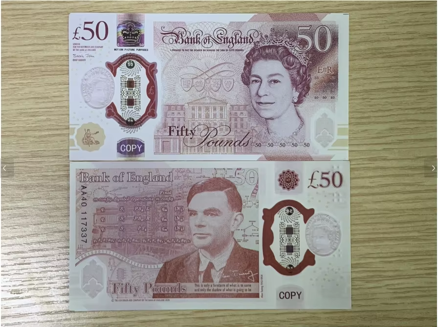 Reine de 50 GBP (100 pièces/douzaine)