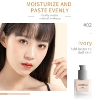 OEM label pribadi panjang cakupan penuh tahan air BB CC krim make up fit me foundation pribadi label foundation cair rias