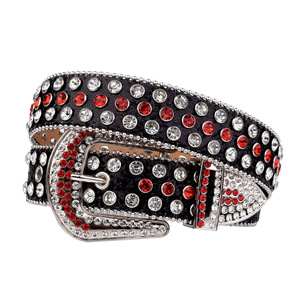 Ceinture Western Cowboy à Boucle en Alliage Strass Bling Bling Diamantée Hotsale <span class=keywords><strong>Bb</strong></span> <span class=keywords><strong>Simon</strong></span> - Product Image 5