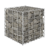 Panier et cage gabion pour extérieur en treillis soudé galvanisé, calibre de fil personnalisable