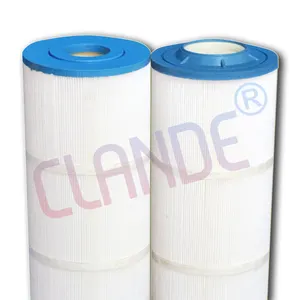 Elemento de filtro de piscina de fácil uso, tela no tejida, cartucho de filtro de piscina de Spa de alta calidad para sistema de filtro de agua