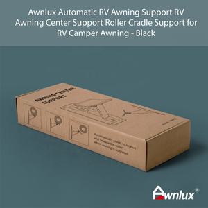 Awnlux RV الأجزاء الخارجية لفة خارج القافلة المظلة مركز الدعم التلقائي RV المظلة مهد للتخييم المظلات - Product Image 6