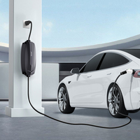 RUIVANDA Tragbares EV-Ladegerät Typ 2 7KW 32A EVSE-Ladebox CEE-Stecker Typ 1GB/T-Kabel ladegerät 5M-Kabel für Elektro fahrzeuge