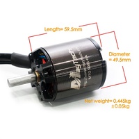 Moteur électrique yengmiltech 5065 220KV BLDC, avec capteur à effet Hall, couvercle non scellé, arbre à ceinture, 6mm, Type Esk8