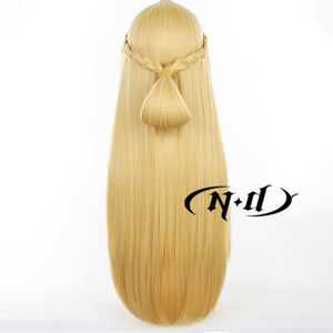 Perruque synthétique cosplay ND Marcille <span class=keywords><strong>Donato</strong></span>, bonnet en filet rose réglable résistant à la chaleur, densité 130%, Halloween, Comic Con, Coser - Product Image 3