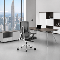 Chaise de bureau contemporaine ergonomique avec tissu à mailles rotatives Chaise de bureau contemporaine pour ordinateur Sillas De Oficina