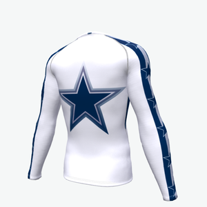 Venta al por mayor de ropa de protección solar camisa de compresión Rashguard Sublimado de manga larga Surf Rash Guard para los hombres - Product Image 5