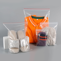 Sacs de Conservation Alimentaire Transparents Refermables, Sacs d'Emballage Alimentaire d'Extérieur avec Logo, Sacs en Plastique Refermables Personnalisables pour Céréales