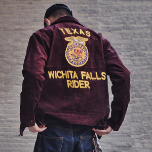 Áo khoác nam cổ điển 100% cotton kiểu FFA20 thập niên 90, chất liệu flannel, có thêu, khóa kéo, thích hợp cho mùa xuân và mùa thu - Product Image 2