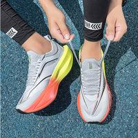 Chaussures de course pour hommes tendance, logo personnalisé, multicolores, faible MOQ, OEM ODM, vente en gros, baskets respirantes et légères, modèle 251121-04