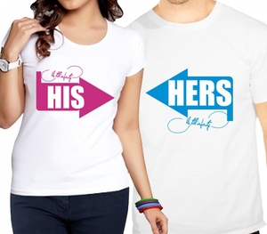 Amoureux personnalisés conception de t-shirt usine Promotion impression <span class=keywords><strong>Couple</strong></span> t-shirt pour hommes et femmes à manches courtes bouffantes impression t-shirt