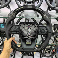 Volante de Fibra de Carbono Personalizado para Toyota Prado 120 150 Yaris Tacoma Lc200 A90 Supra 4Runner Mark X Chr Serie 79 Hiace