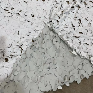 Tela Sombrreo Camuflaje Camo Netting Color Blanco - Product Image 3