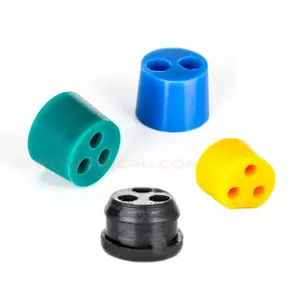 rubber plugs for pipe stoppers injection molded hard silicone EPDM rubber plug