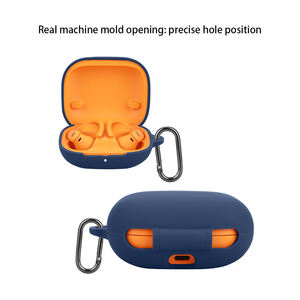 Funda para auriculares para <span class=keywords><strong>Beats</strong></span> Powerbeats Pro 2, Protector de silicona para auriculares, funda para BUDS, carcasa para auriculares inalámbricos, llavero de piel - Product Image 6