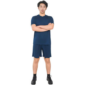 Tenue d'entraînement pour pompiers, ensemble de vêtements d'entraînement physique à manches courtes, <span class=keywords><strong>t</strong></span>-<span class=keywords><strong>shirt</strong></span> de <span class=keywords><strong>sport</strong></span> respirant à séchage rapide, short d'é<span class=keywords><strong>t</strong></span>é pour activités de plein air - Product Image 3