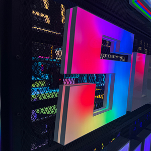 Nhà máy cung cấp Neon LED marquee chữ cái Bảng chữ cái trang trí màu-thay đổi LED chữ - Product Image 3