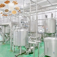 Ligne complète de production de lait de soja sans goût Beany Usine de traitement de lait en poudre de soja