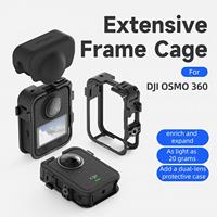 Cadre de protection étendu en plastique pour DJI OSMO 360, type « Rabbit Cage », accessoires légers pour caméra