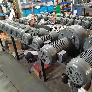 Motor de CA Pequeño (con Freno) con Caja de Engranajes 220V 380V CA Trifásico Monofásico, Reductor de Velocidad con Motor Engranado - Product Image 2