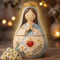 Nouvelles figurines en résine faites à la main, ange Jésus, moule à bijoux, adorable cadeau, souvenir de baptême, chapelet, décoration intérieure