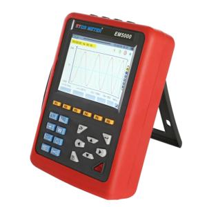 Analizador de Calidad de Energía ETCR EM5000 Trifásico con Pantalla LCD y Cálculo del Factor K para Análisis y Pruebas de Carga de Transformadores - Product Image 3