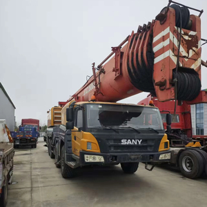 Grue montée sur camion Sany STC1600 de 160 tonnes d'occasion, machinerie de levage fiable pour les chantiers de construction - Product Image 1