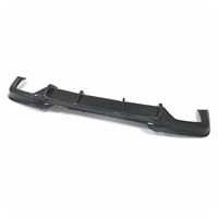 Diffuser Belakang Serat Karbon Hitam Berkualitas Tinggi Model MP untuk Seri 5 F10/F18 2010-2018 Bumper M-Tech Rear Lip